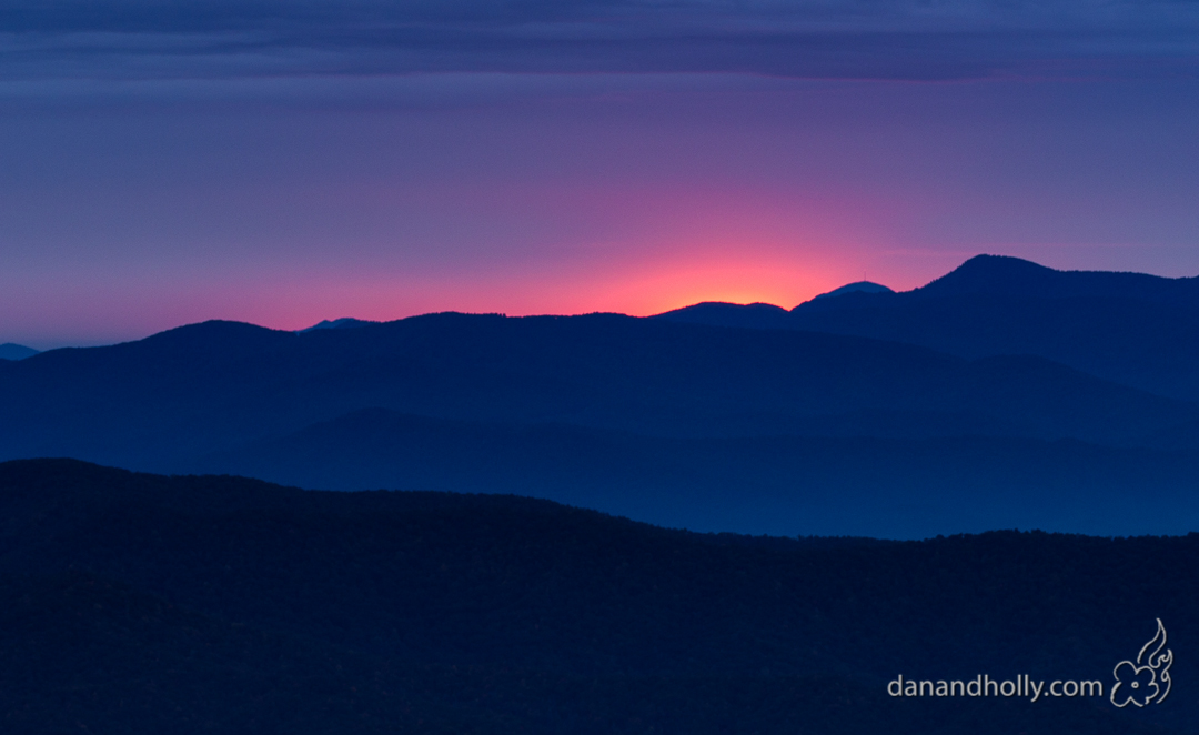 Sunrise from Clingmans Dome